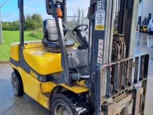 Yale GDP30TK Diesel forklift pictured at Yale Forklifts NZ site