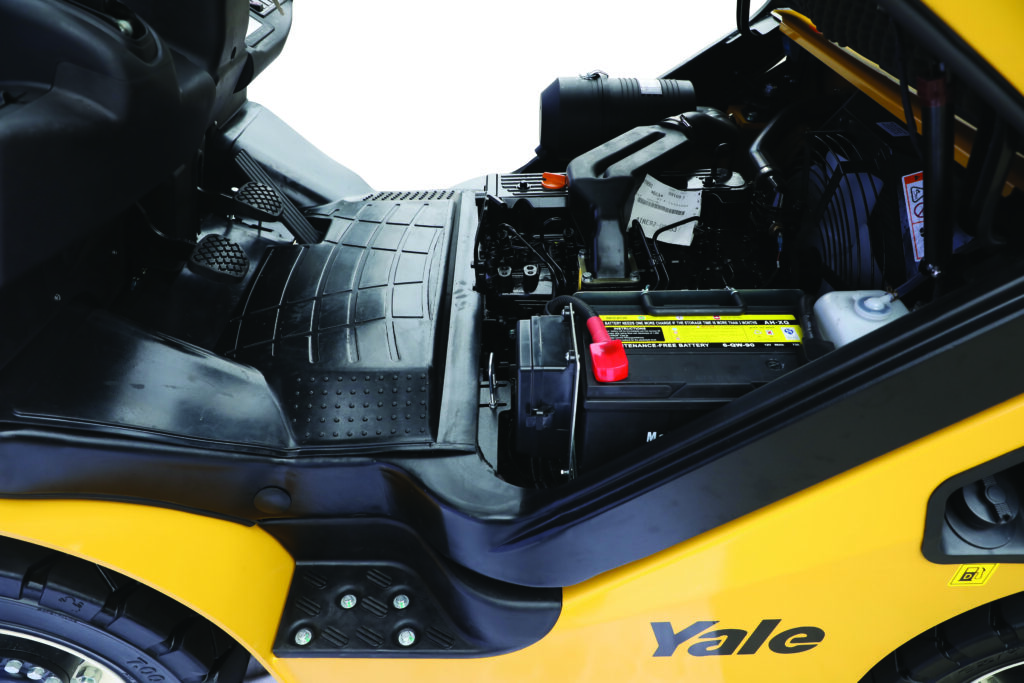Yale NZ Forklift Battery Check